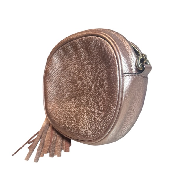 Auth Gucci Metallic Pink Disco Crossbody SoHo
Bag Purse Handbag - Picture 3 of 14